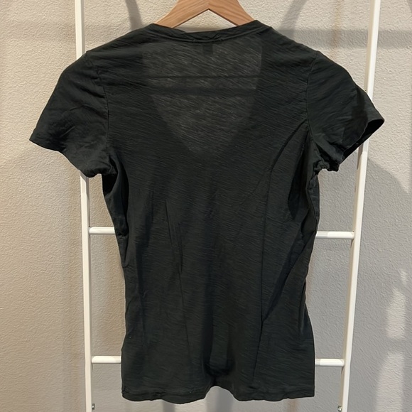 James Perse Sheer Casual V Neck - Picture 5 of 5